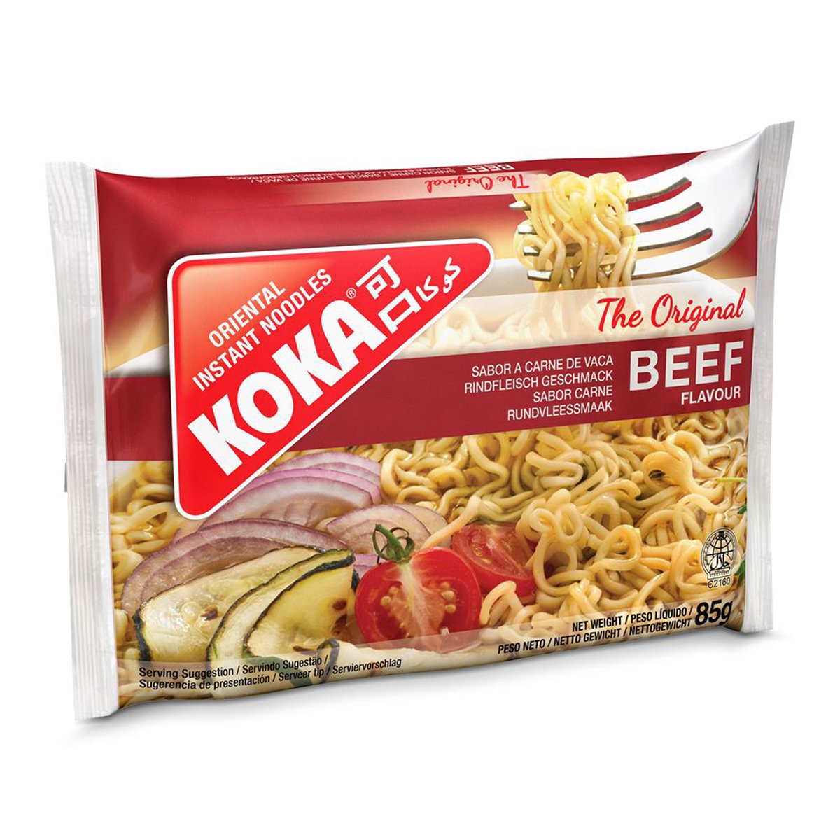 Koka Beef Instant Noodles 5 x 85 g