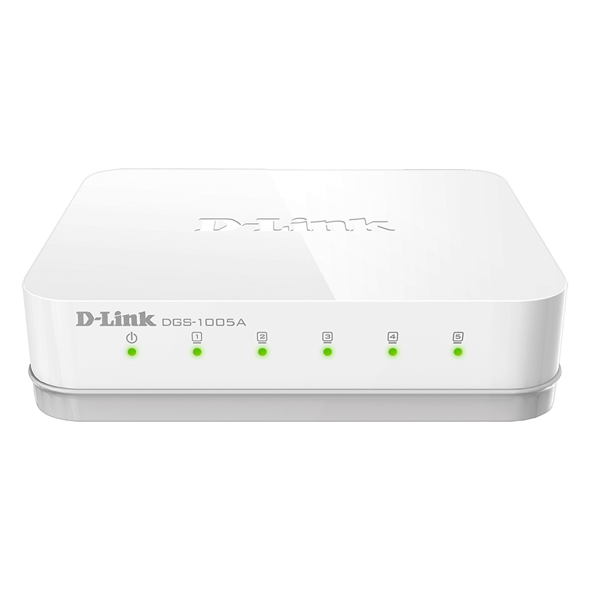 D-Link 5-Port Gigabit Desktop Switch, White, DGS-1005A
