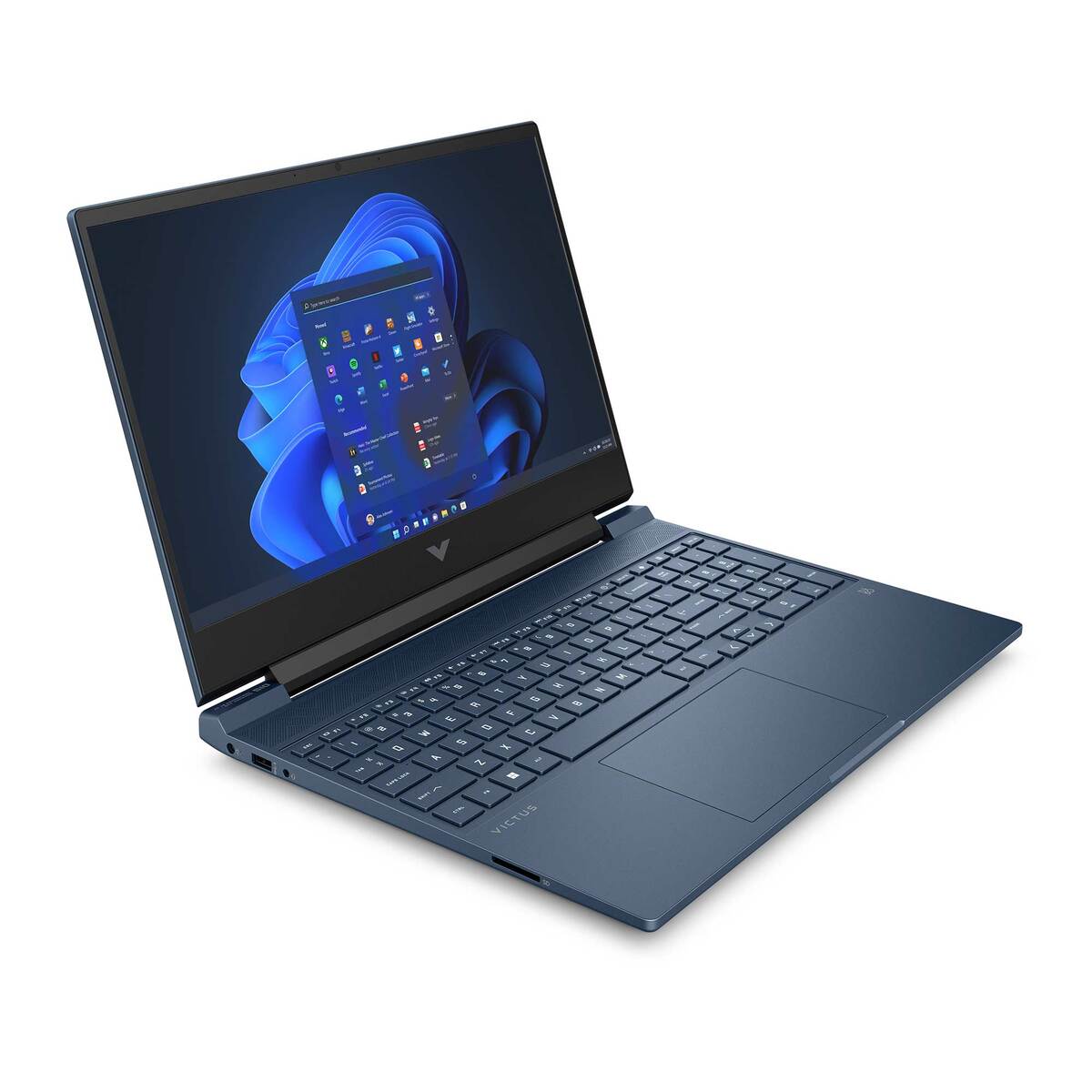 HP Victus Gaming Laptop, 15.6 inches, FHD Display, Intel Core i5-12450H, NVIDIA GeForce RTX 3050 Laptop GPU, Windows 11 Home, 16 GB RAM, 512 GB, Performance Blue, 15-fa0092ne