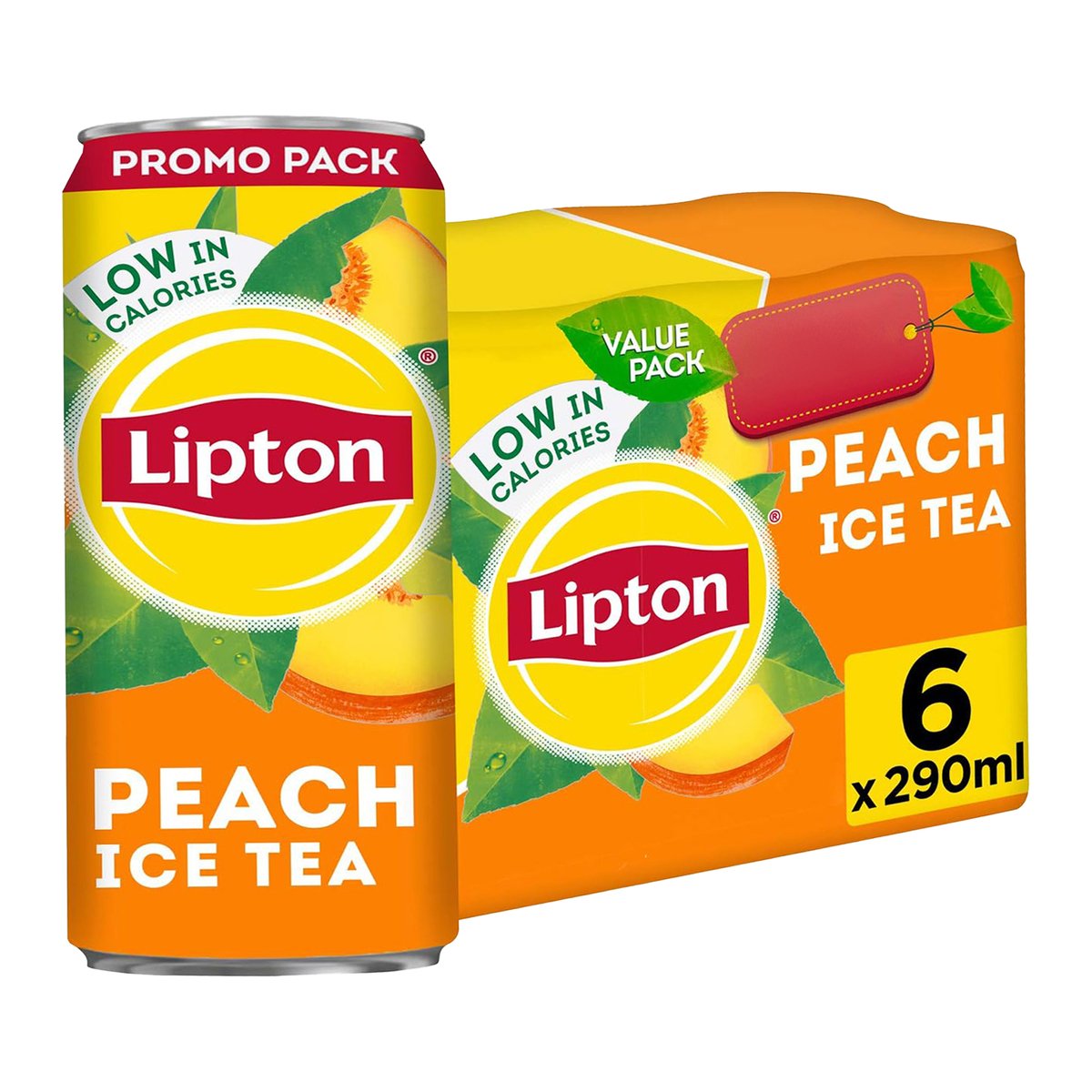 Lipton Peach Ice Tea 6 x 290 ml