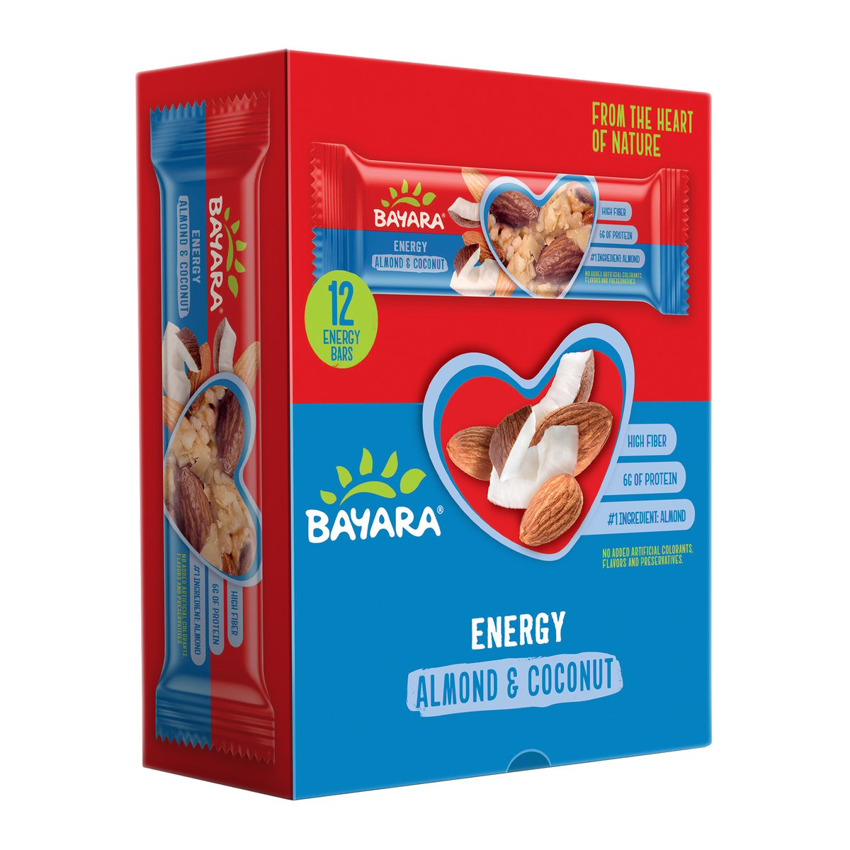 Bayara Almond & Coconut Energy Bar 40 g