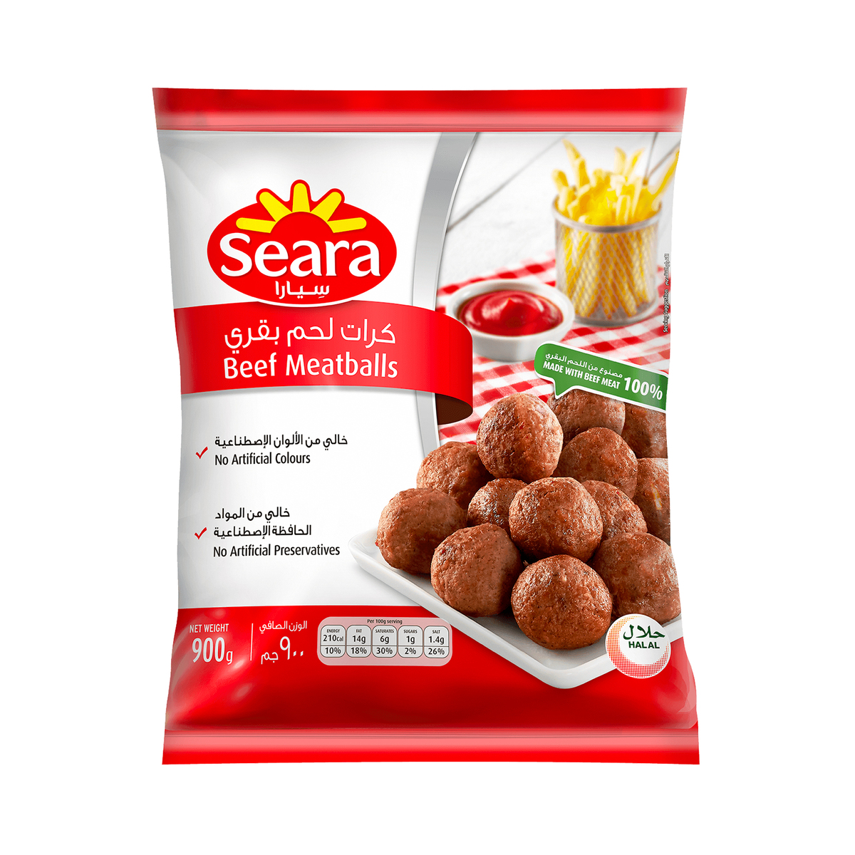 Seara Beef Meatballs 900 g