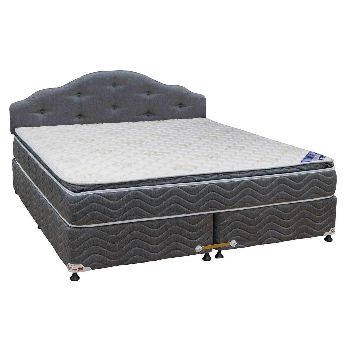 Raha Diwan Bed Deck Top Ortho Mattress 200x180Cms