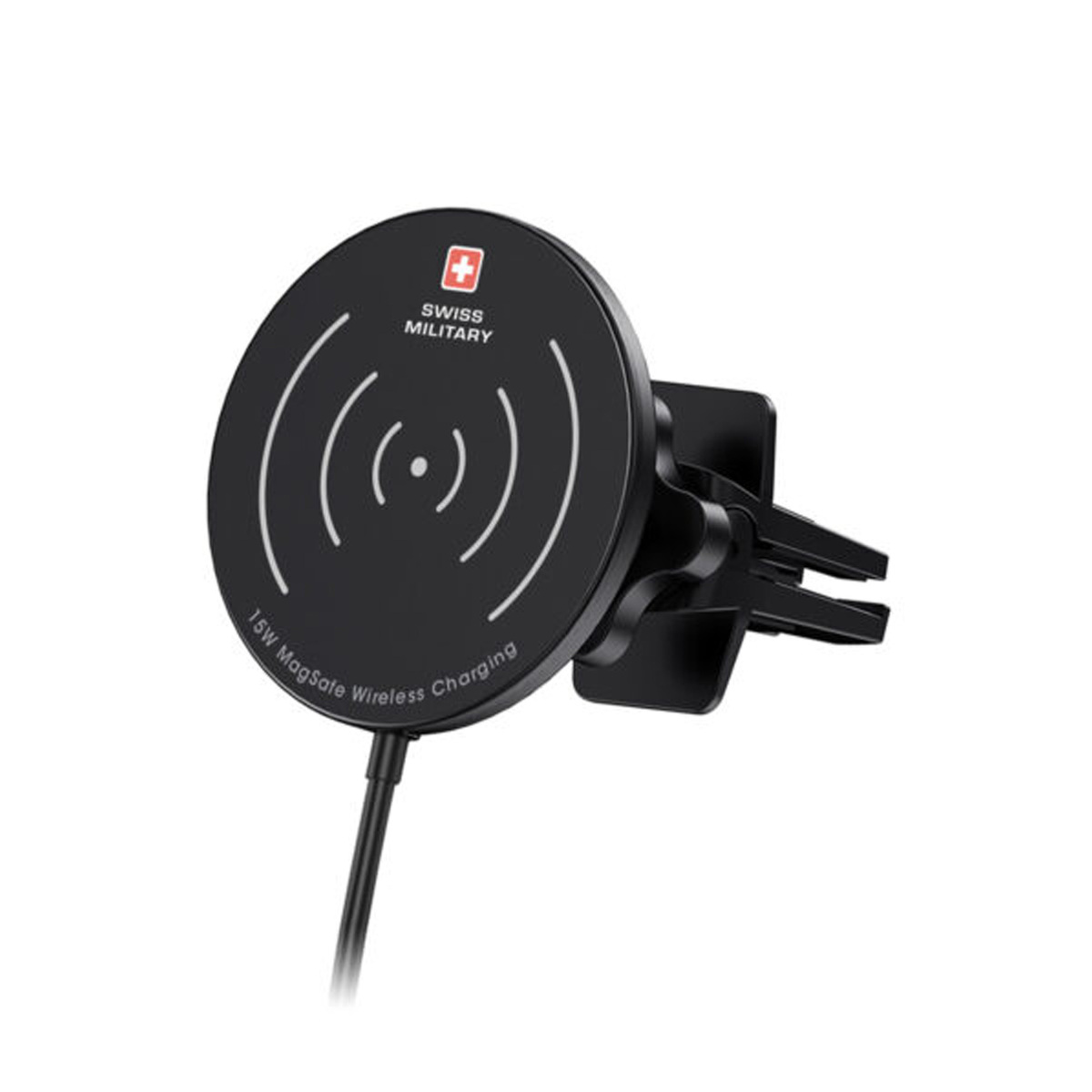 Swiss Military Wireless MagSafe Charging Pad Black 15W
