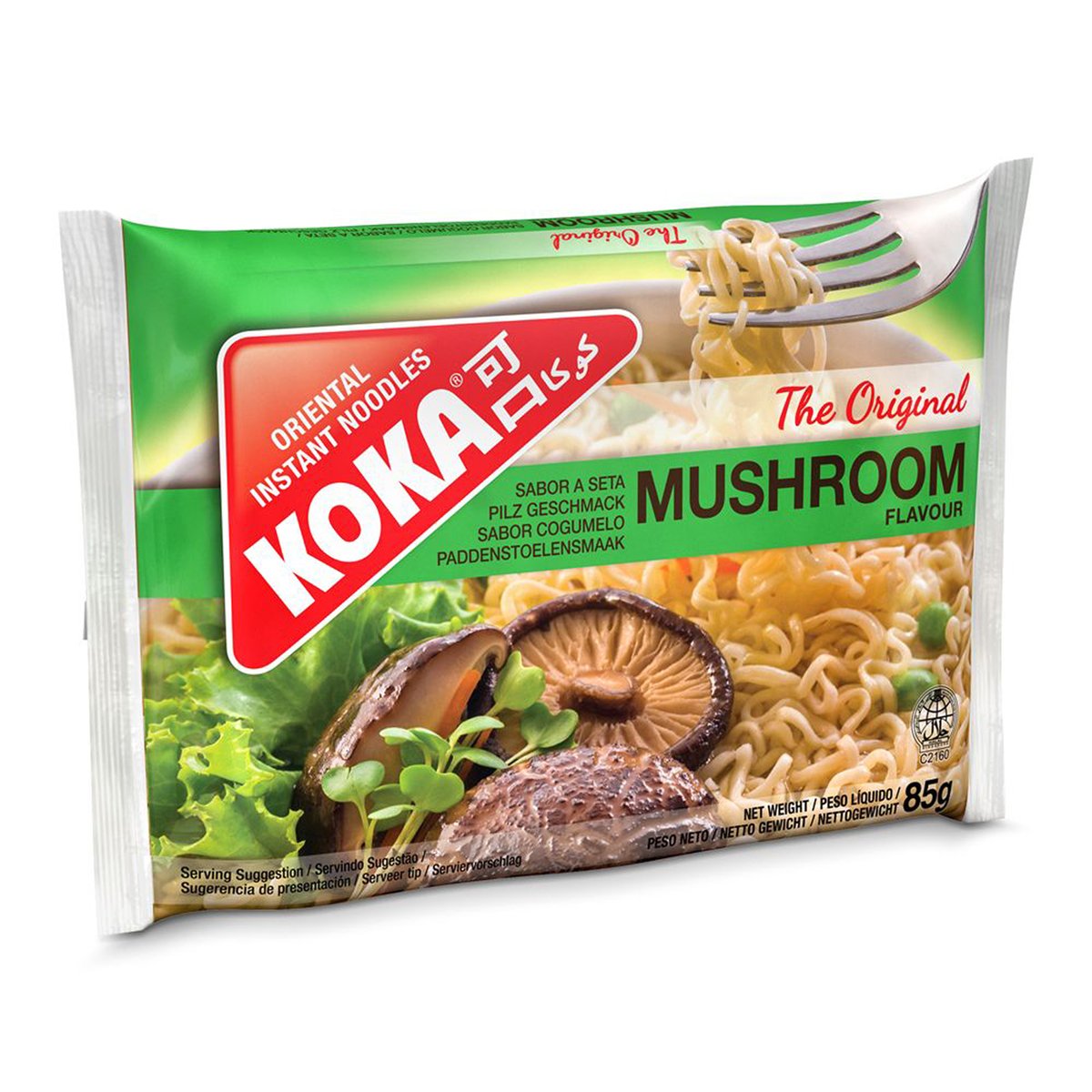 Koka Mushroom Instant Noodles 5 x 85 g