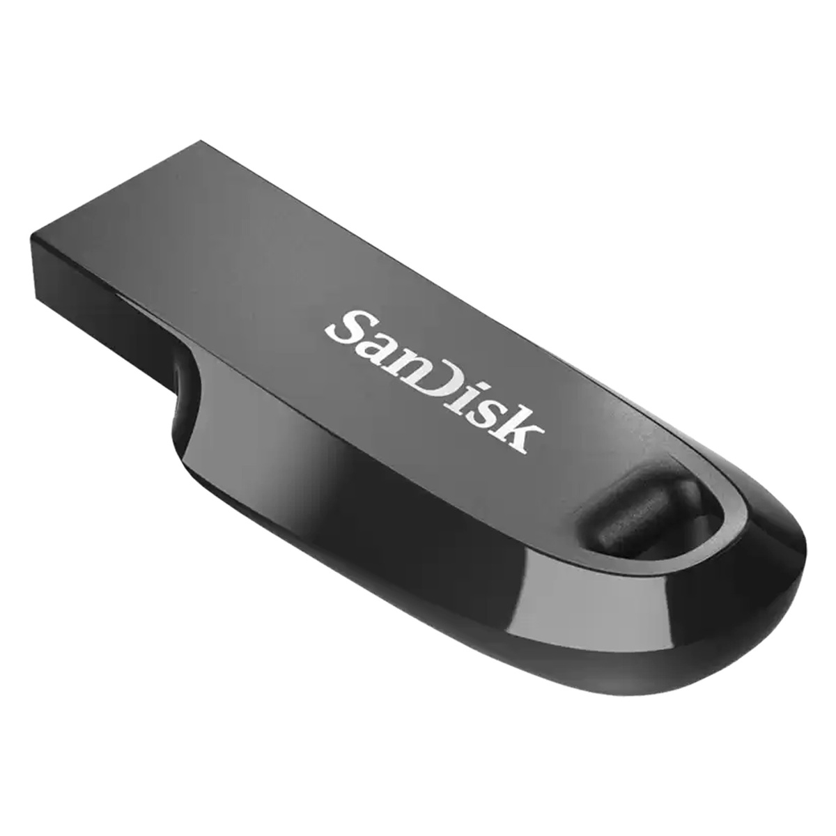 SanDisk 64GB Ultra Curve 3.2 Flash Drive, Black, SDCZ550-064G-G46