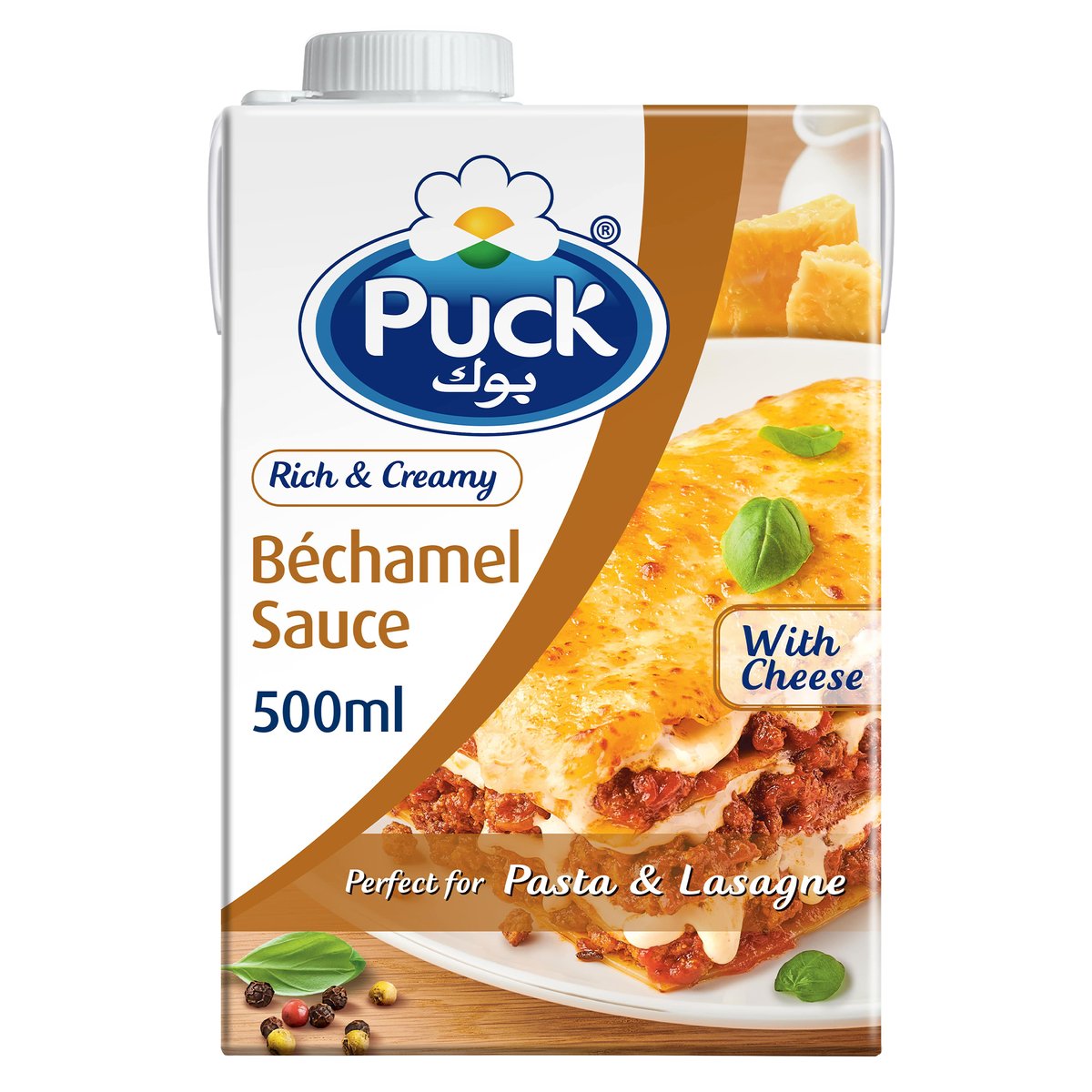 Puck Sauce Bechamel With Cheese 500 ml