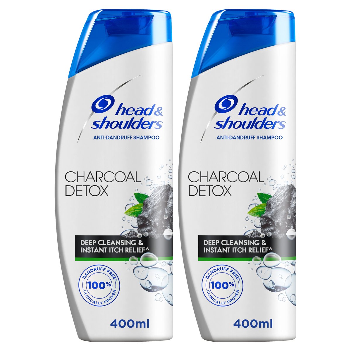 Head & Shoulders Charcoal Detox Anti-Dandruff Shampoo 2 x 400 ml