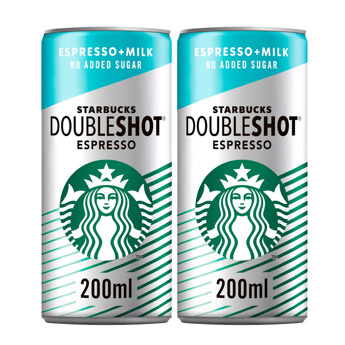 Starbucks Doubleshot Espresso No Added Sugar 2 x 200 ml