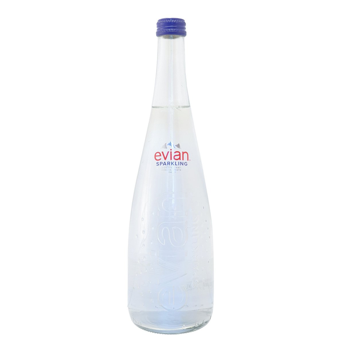 Buy Evian Sparkling Carbonated Natural Mineral Water 750 ml Online at Best Price | Sparkling water | Lulu UAE in UAE