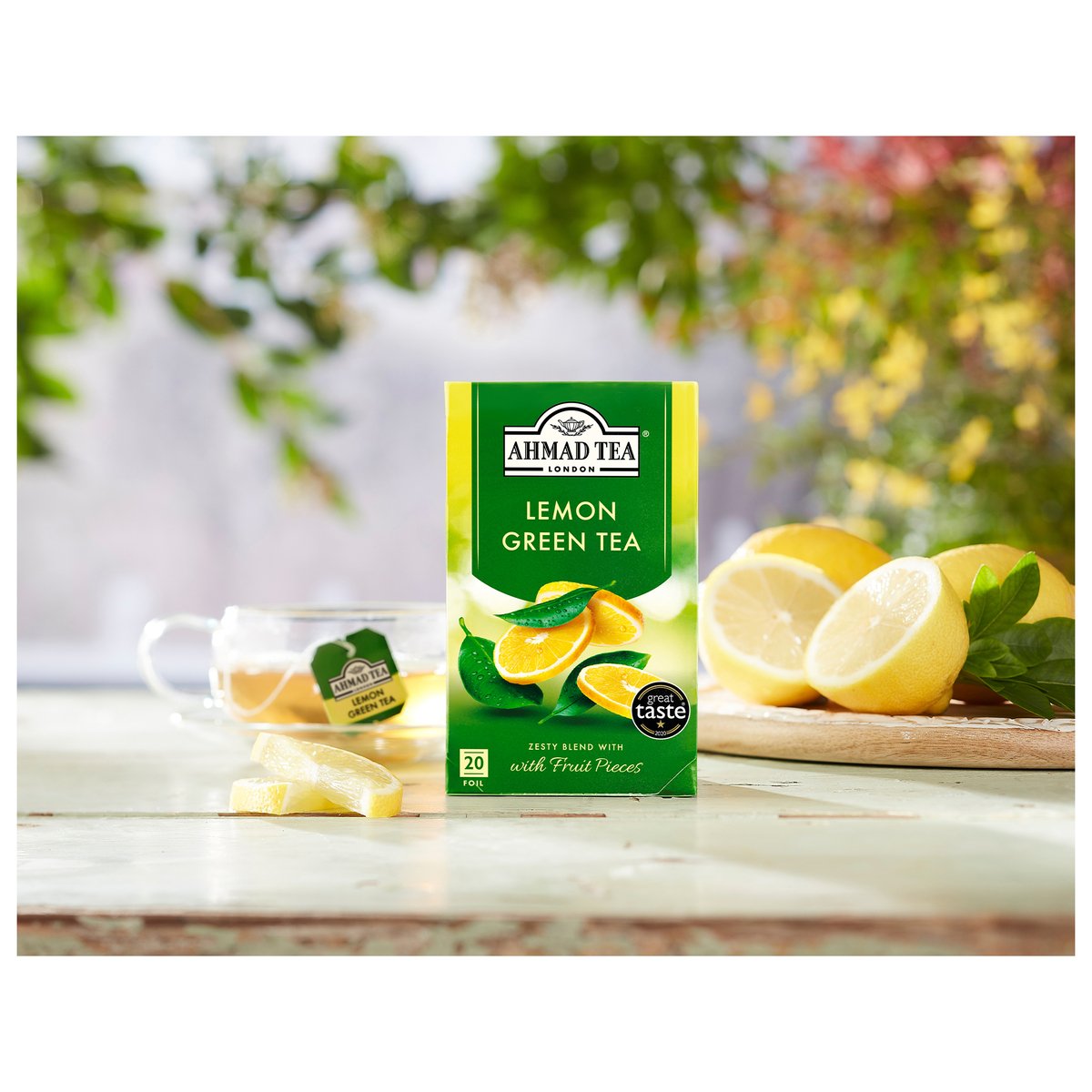 Ahmad Tea Lemon Green Tea 20 Teabags