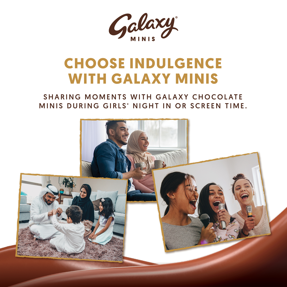 Galaxy Minis Hazelnut Chocolate Bar 12 pcs 150 g