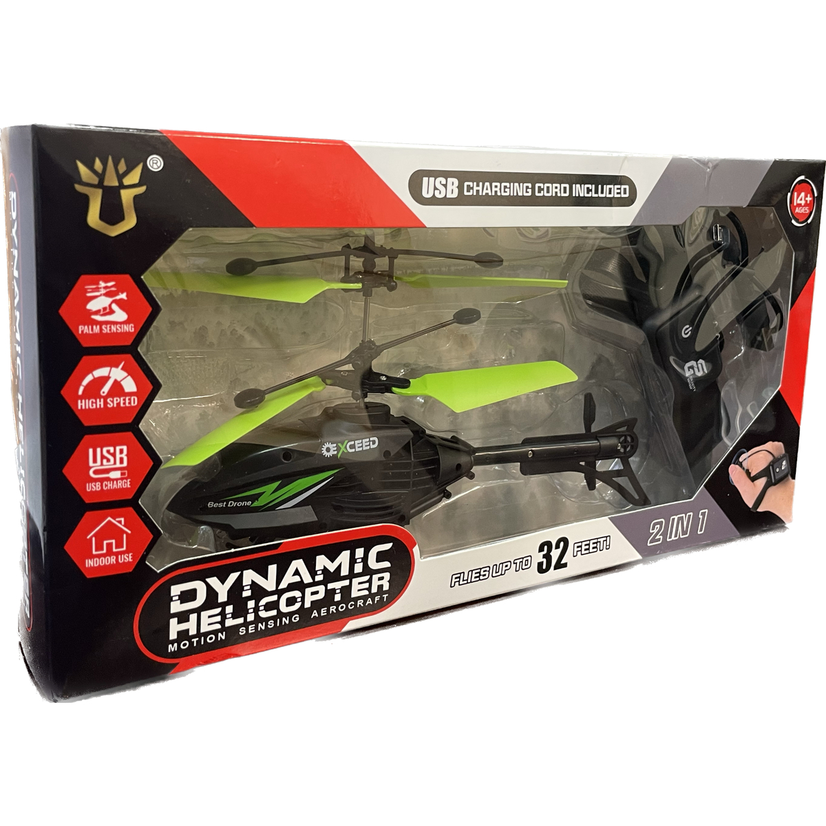 Dat Remote Control Sensing Helicopter 858-H37 Assorted