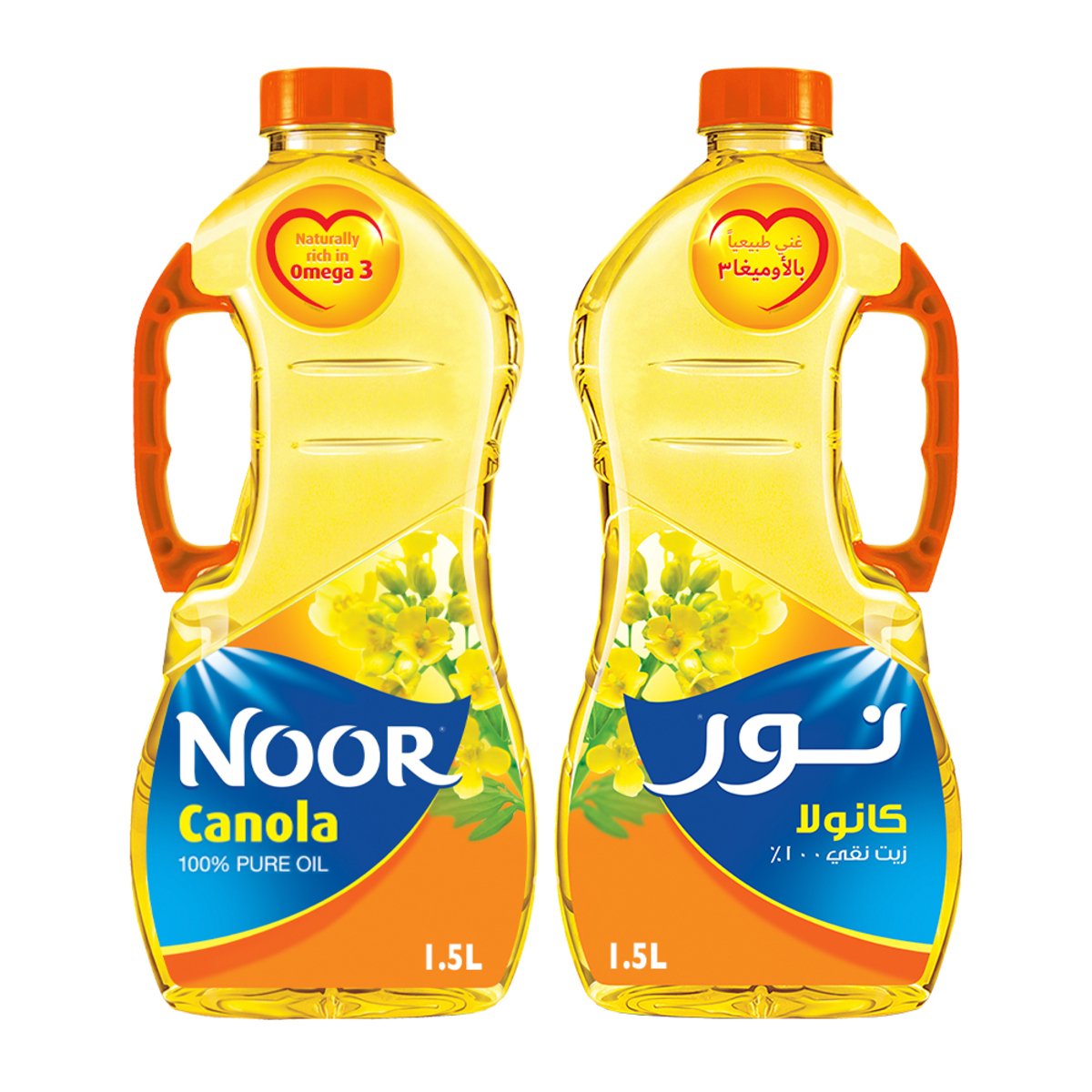 Noor Canola Oil Value Pack 2 x 1.5 Litres