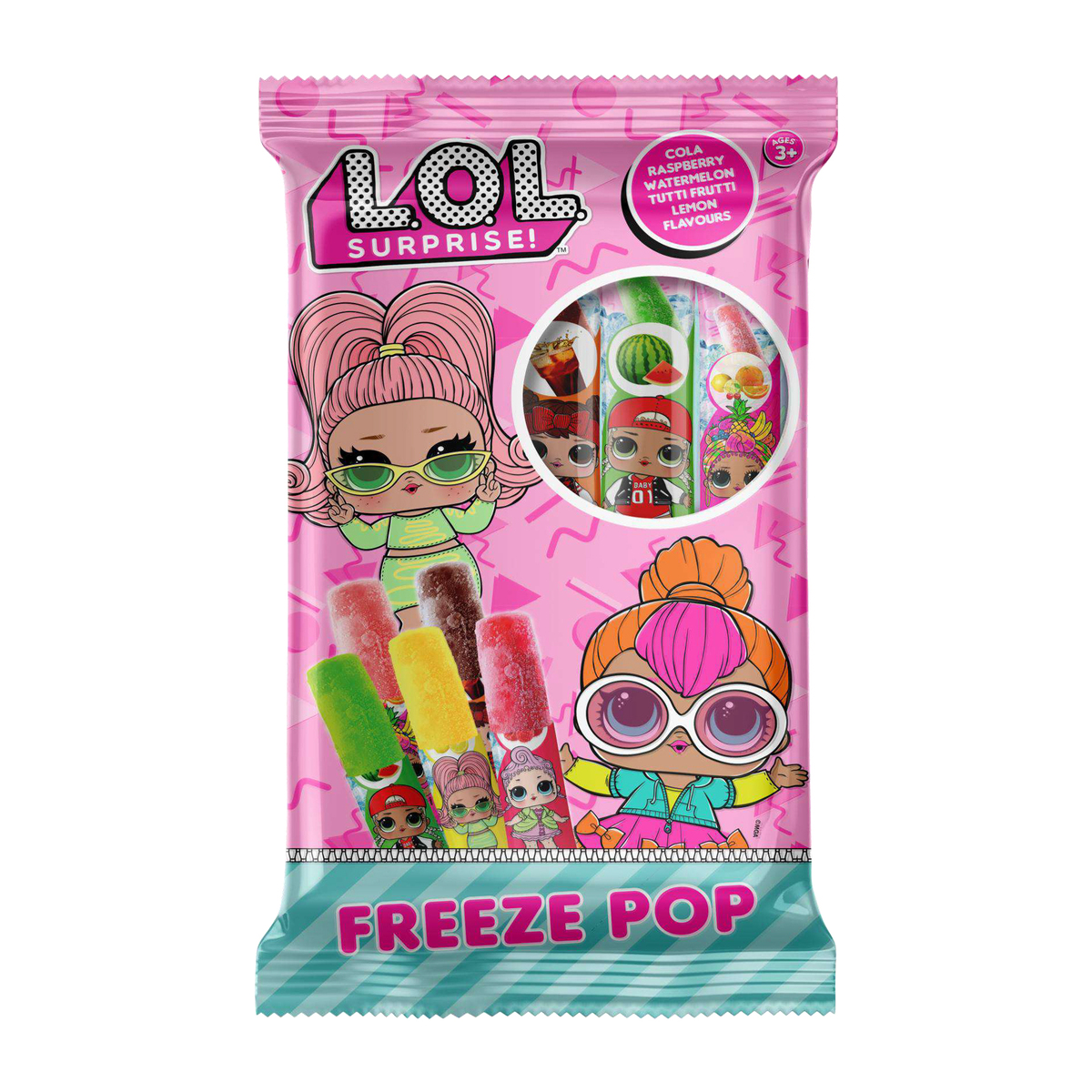 L.O.L Surprise Freeze Pop Assorted 10 x 50 ml