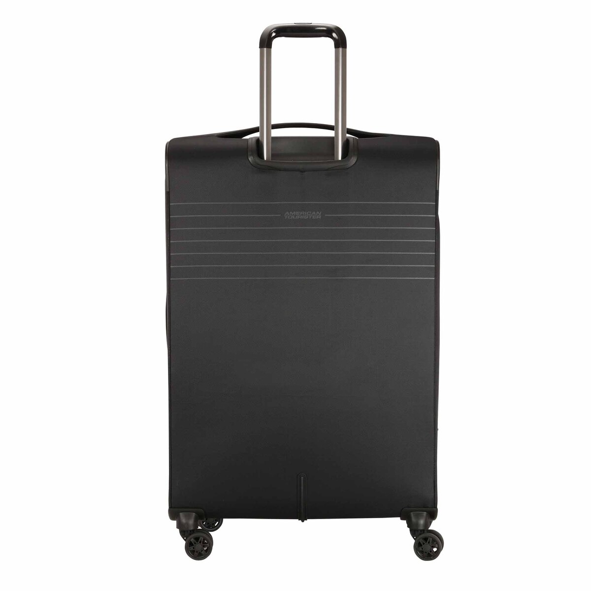 American Tourister Fornax Spinner Soft Trolley  with TSA Combination Lock, 77  cm, Jet Black
