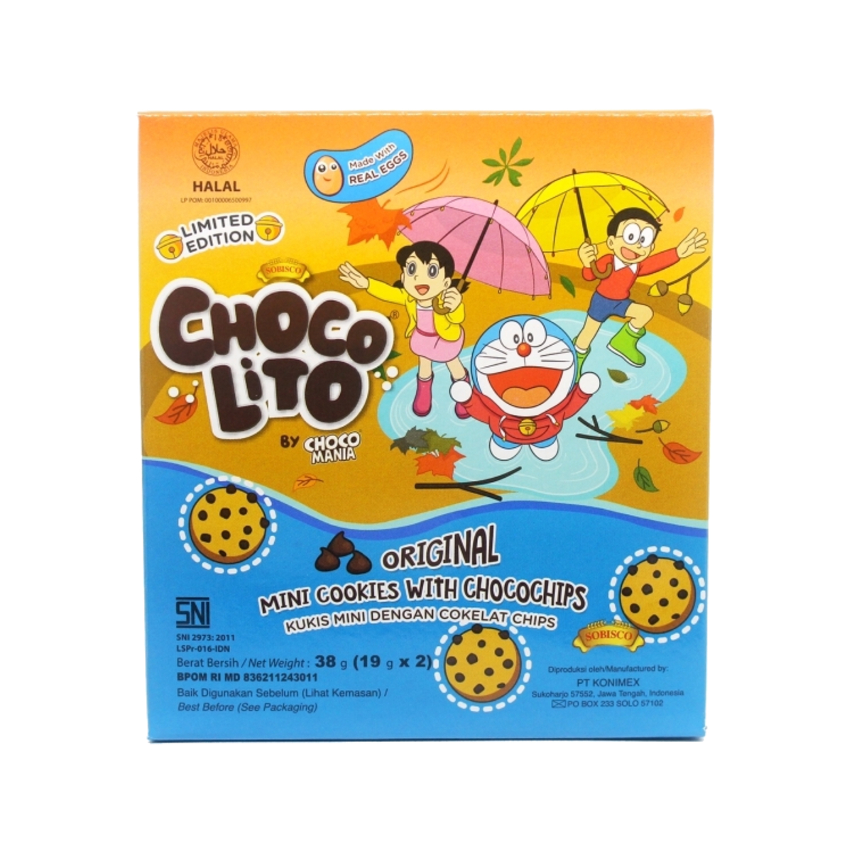 Chocolito Mini Cookies Original 38g