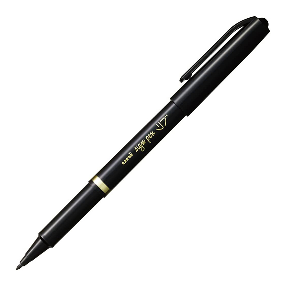 Uni-ball Sign Felt-Tip Pen 0.7mm Black 6pcs pack
