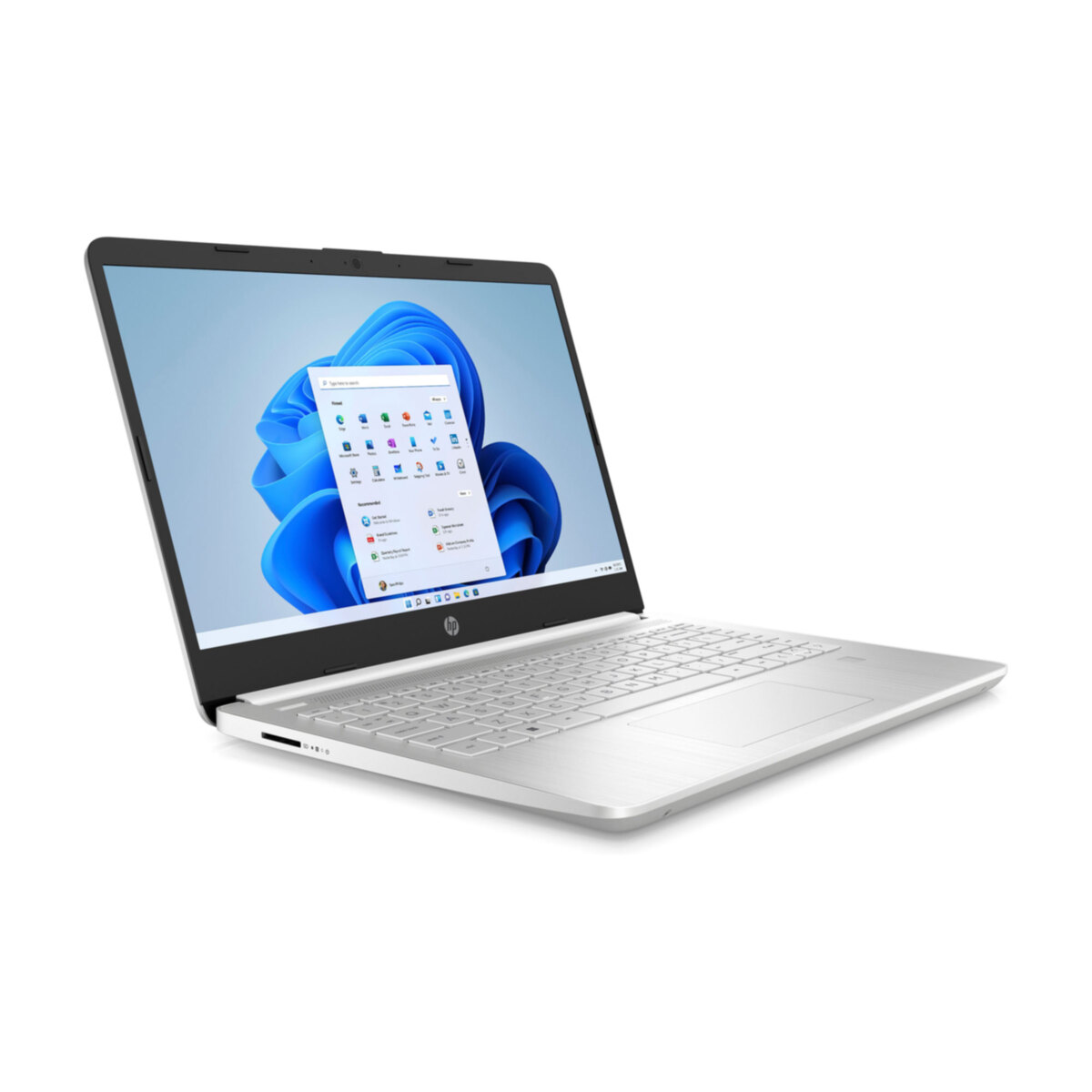 HP 14 Inches Laptop, Intel Core i5-1135G7, 8 GB DDR4 RAM, 512 GB SSD, Intel Iris Xᵉ Graphics, Windows 11 Home, Natural Silver, 14s-dq2218ne