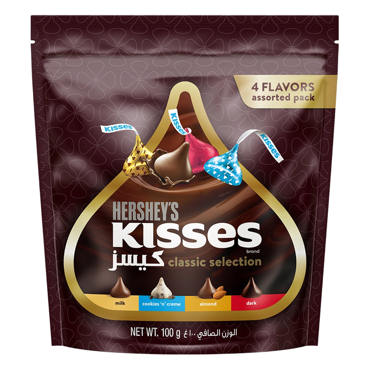 Hershey's Kisses Classic Selection 4 Flavours 100 g
