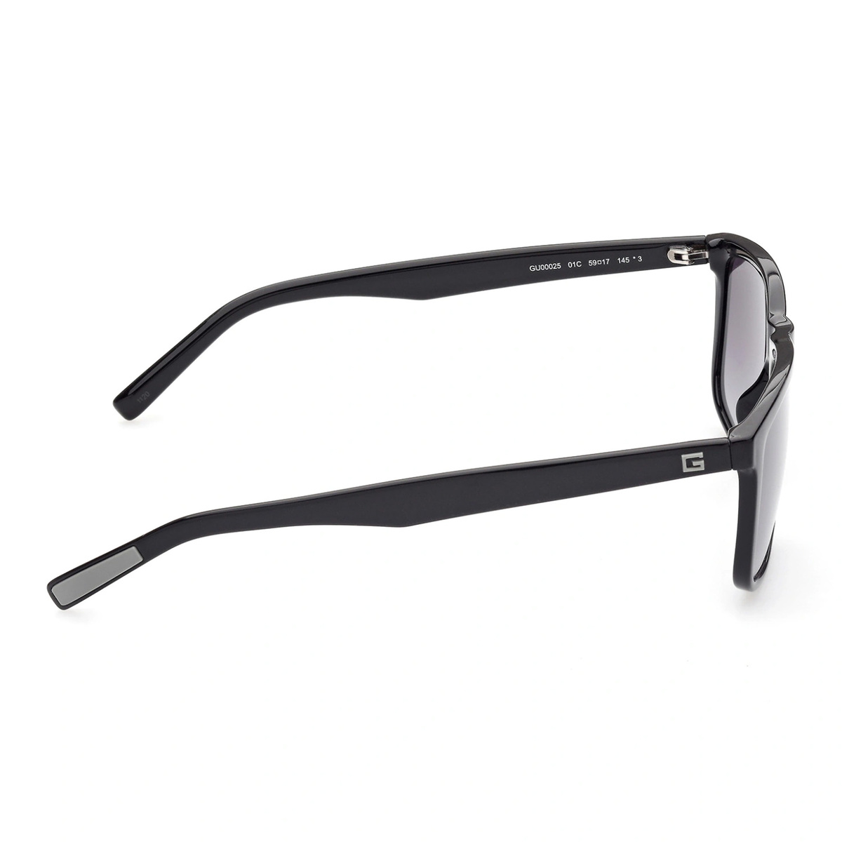 Guess Men's Square Sunglasses, Grey Mirror, GU00025 01C