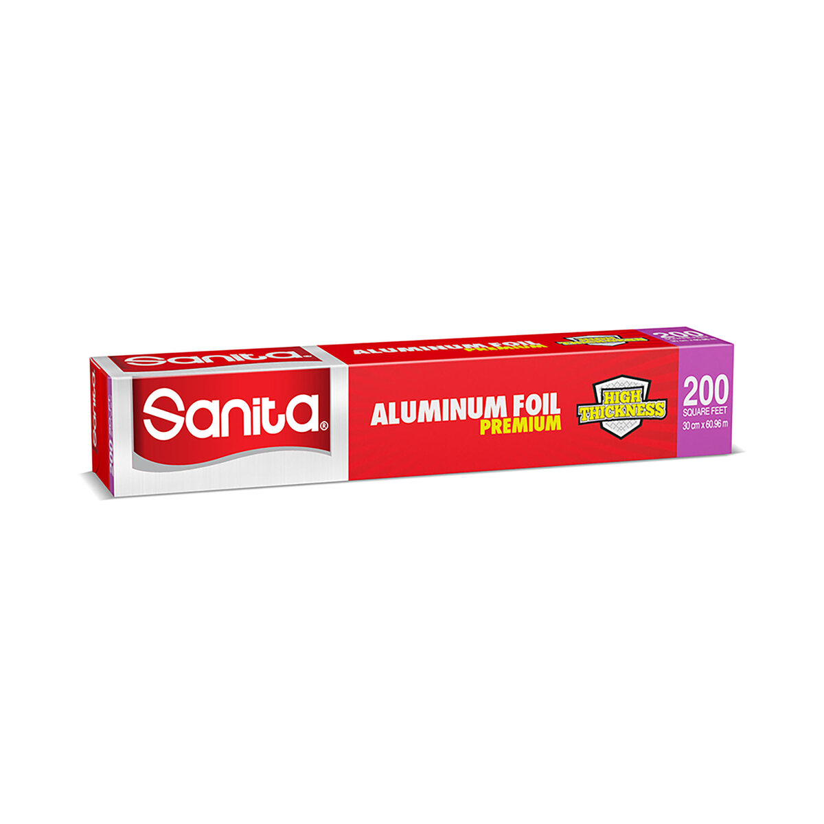 Sanita Premium Aluminum Foil 200sq.ft. Size 60.96m x 30cm 1 pc