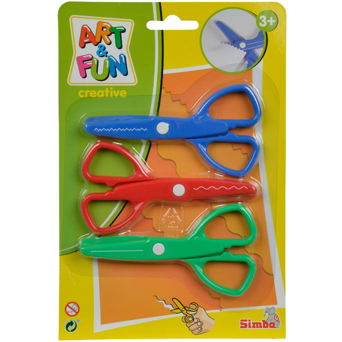 Simba Art & Fun, 3 Scissors