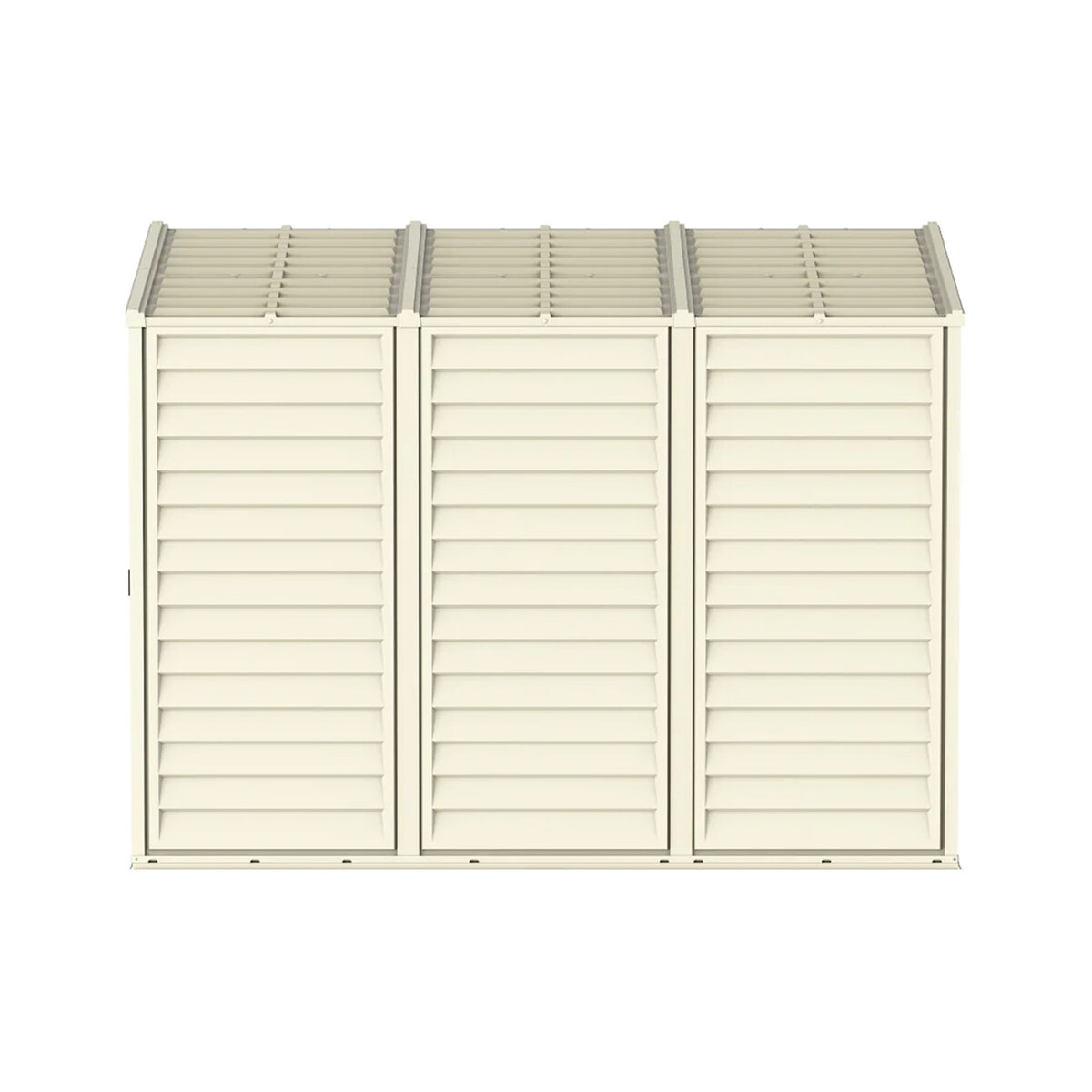 Cosmoplast Sidemate Resin Storage Shed HFGSHD06625-2EX 4x8FT 241.7x122x187.4cm