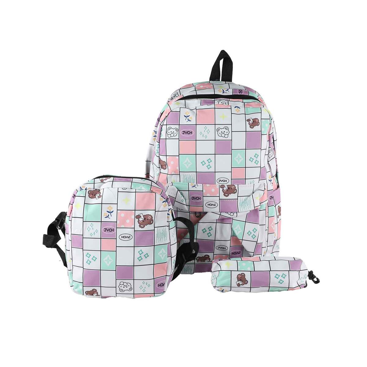 Fashion School Backpack 3Pc Set-BC201