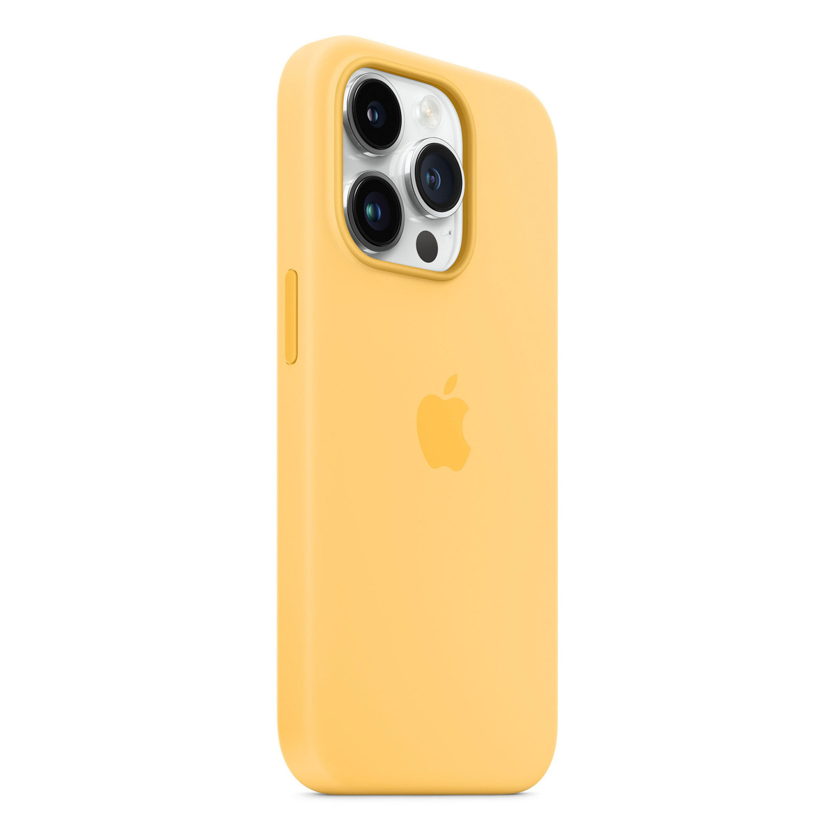 iPhone 14 Pro Silicone Case with MagSafe, Sunglow, MPTM3ZE