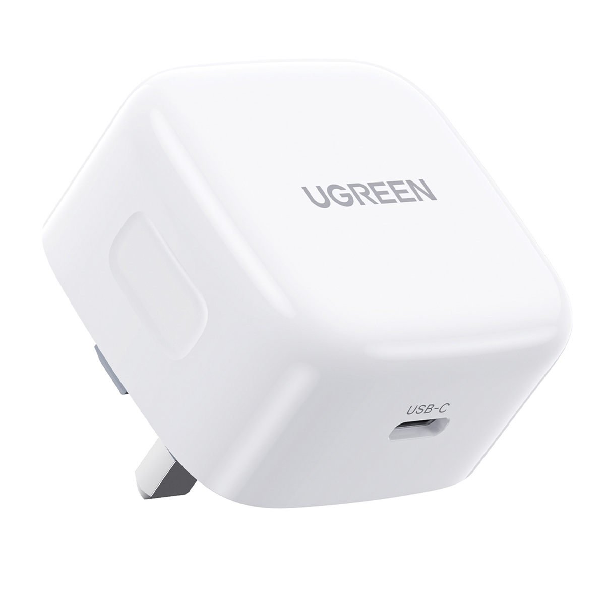 Ugreen PD USB-C Wall Charger, 30 W, White, 70197
