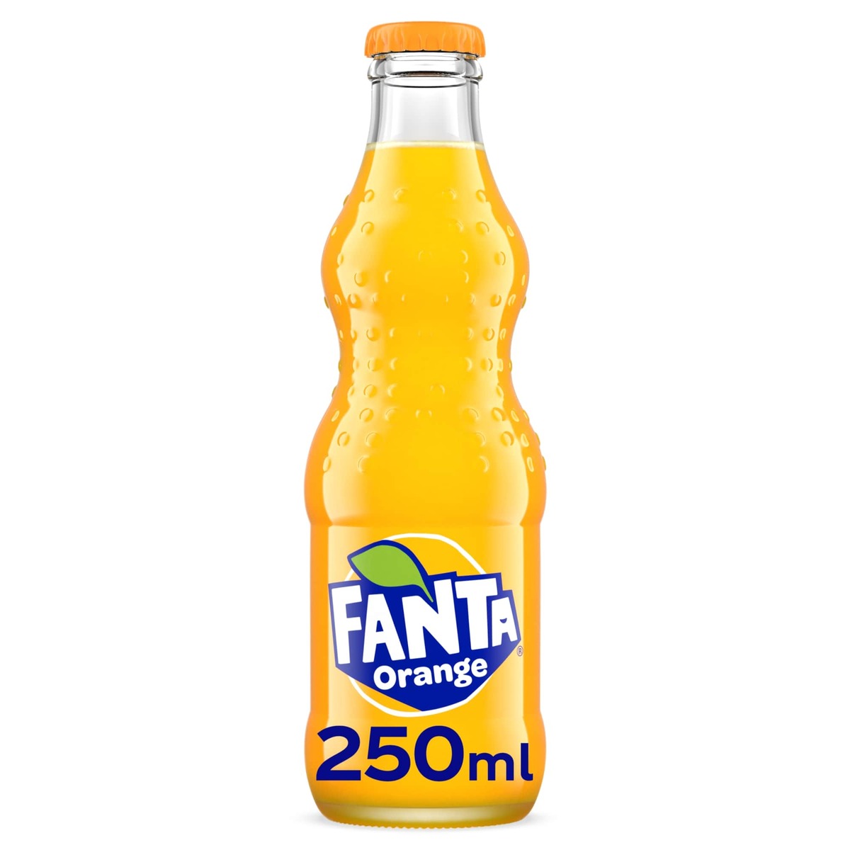 اشتري قم بشراء فانتا برتقال 250 مل Online at Best Price من الموقع - من لولو هايبر ماركت Cola Bottle في السعودية