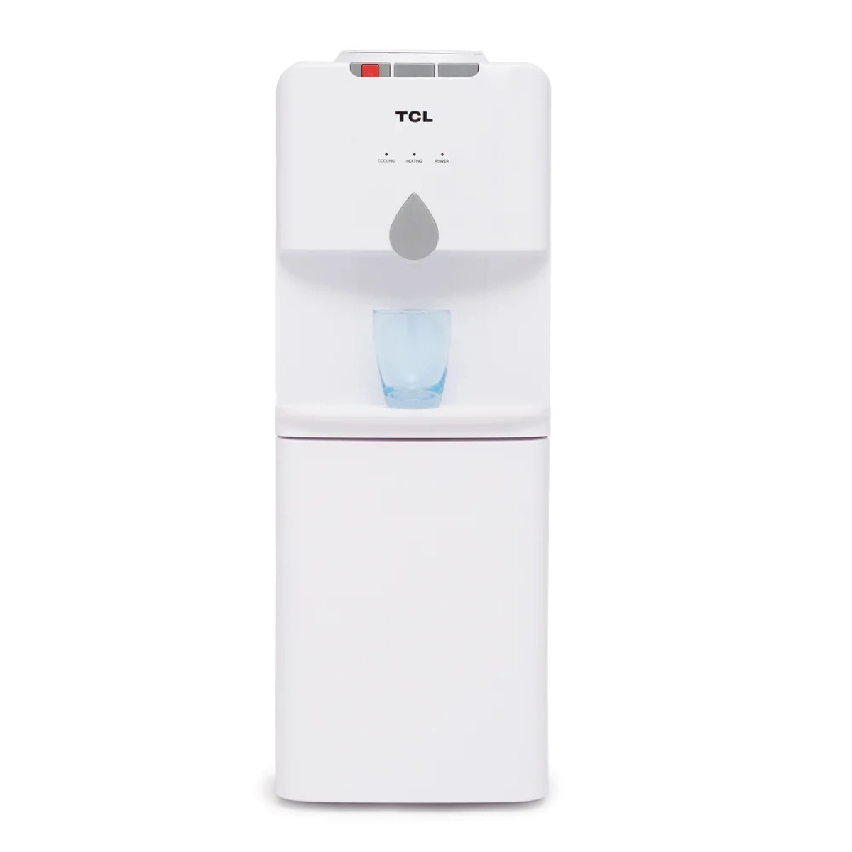 TCL Top Loading 3 Tap Water Dispenser, White, TY-LWYR19W