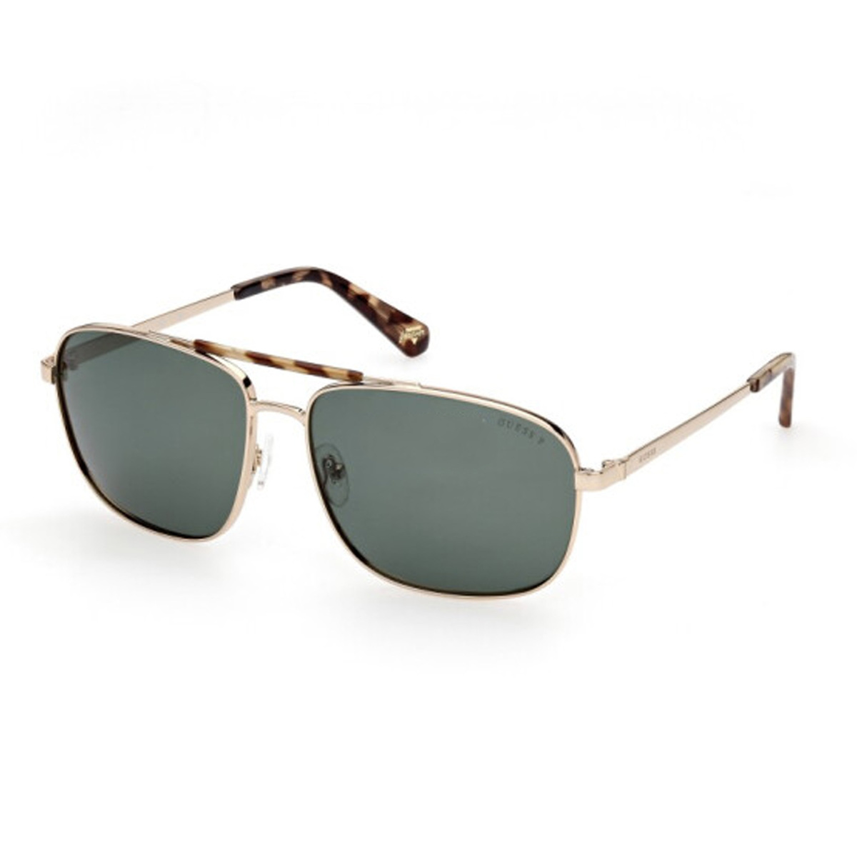 Guess Men's Navigator Sunglasses, Green, 521032R62