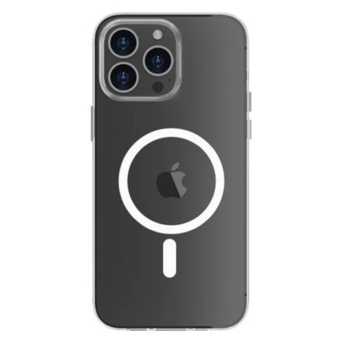 Smartix Premium Magnetic Clear Case for iPhone 15 Pro, SM15PRACMG