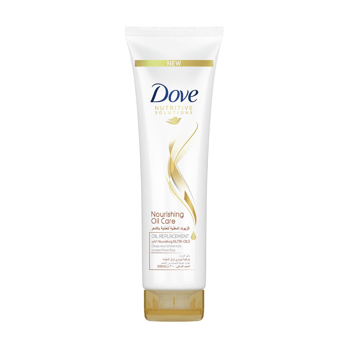 Dove Nourishing Shampoo 400 ml + Oil Replacement 300 ml