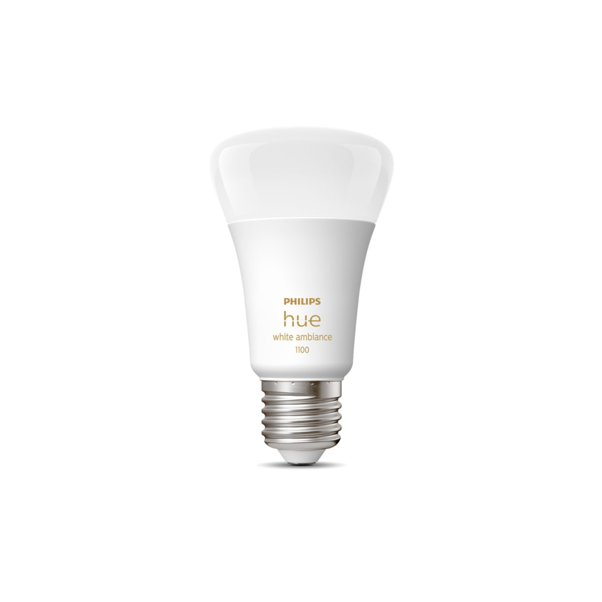 Philips Hue White Ambiance E27 Smart Light Bulb, 9 W-75 W, 1100 Lumen