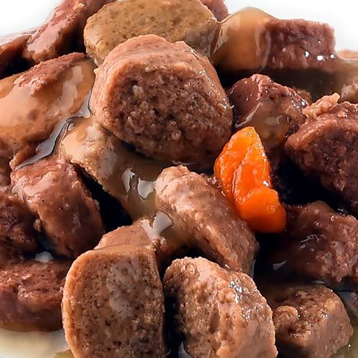 Plaisir Cat Food Chunks with Beef and Turkey in Gravy 100 g