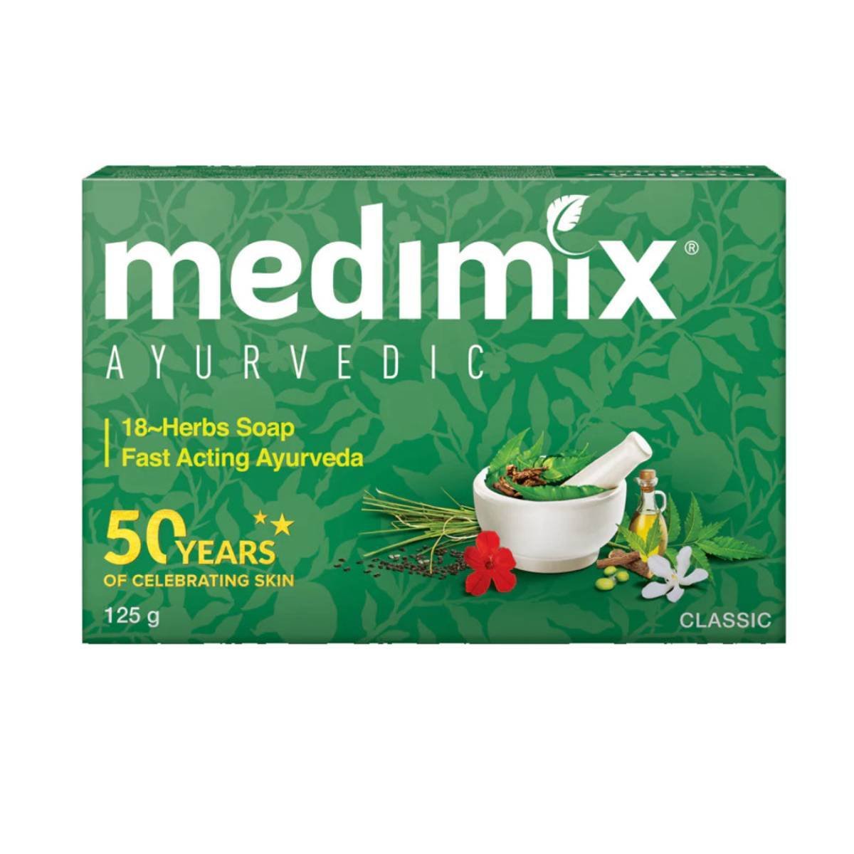Medimix Ayurvedic Classic 18 Herbs Soap 125 g 4+1
