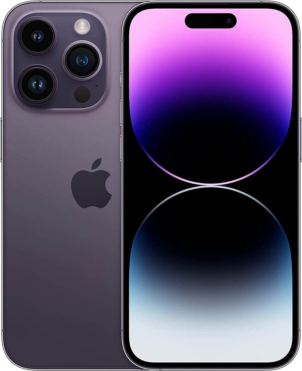 Apple iPhone 14 Pro, 1 TB, Deep Purple, International Specs, Japanese Version