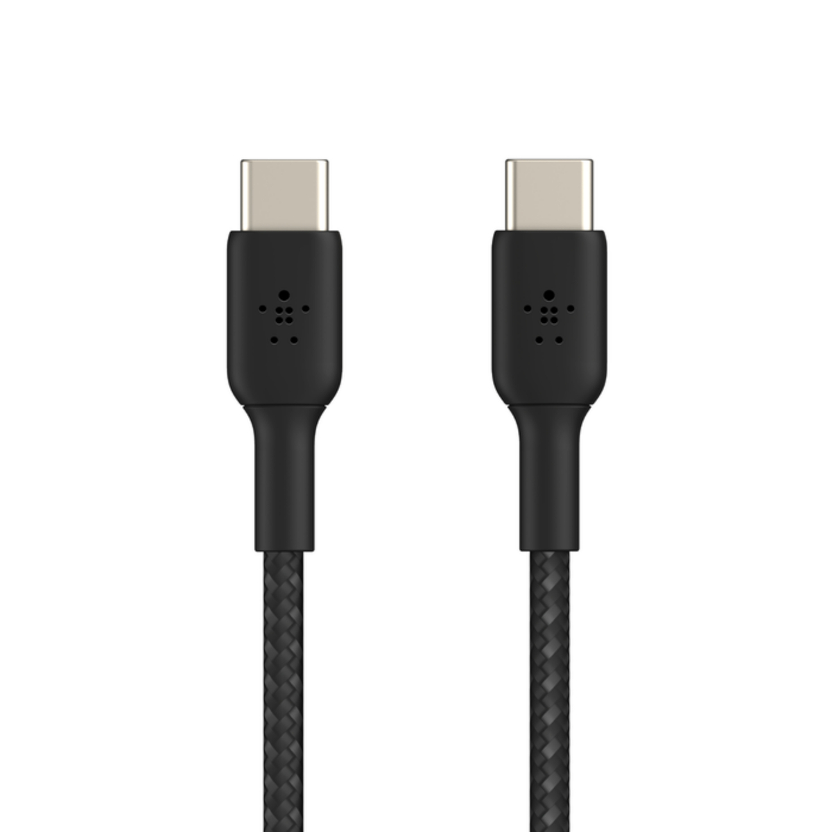 Belkin BoostCharge Braided USB-C to USB-C Cable, 1 m, Black, CAB004BT