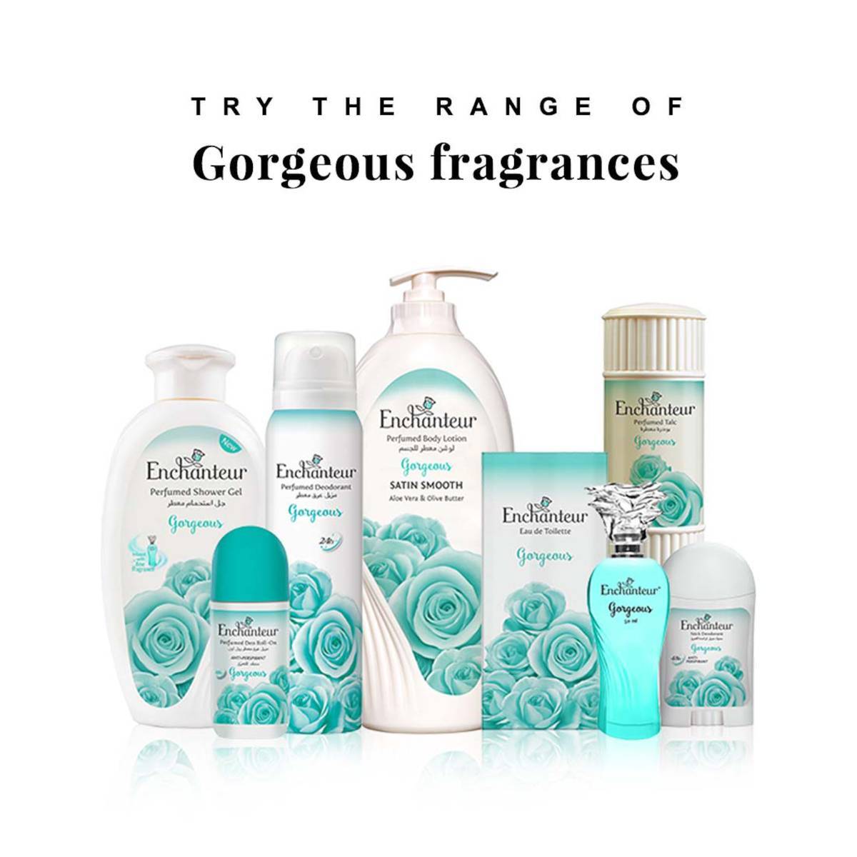 Enchanteur Gorgeous EDT Perfume for Women 100 ml