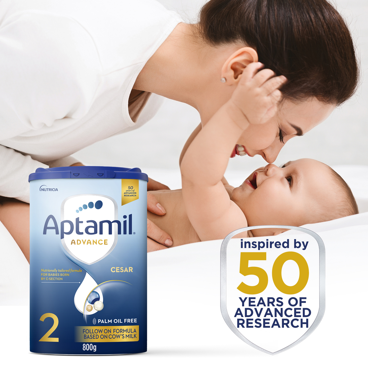 Aptamil Advance Stage 2 Cesar Follow On Formula From 6-12 Months 800 g