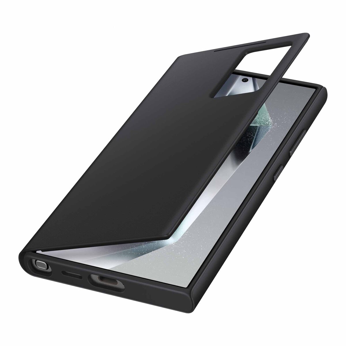 Samsung Galaxy S24 Ultra Smart View Wallet Case, Black, EF-ZS928CBEGWW