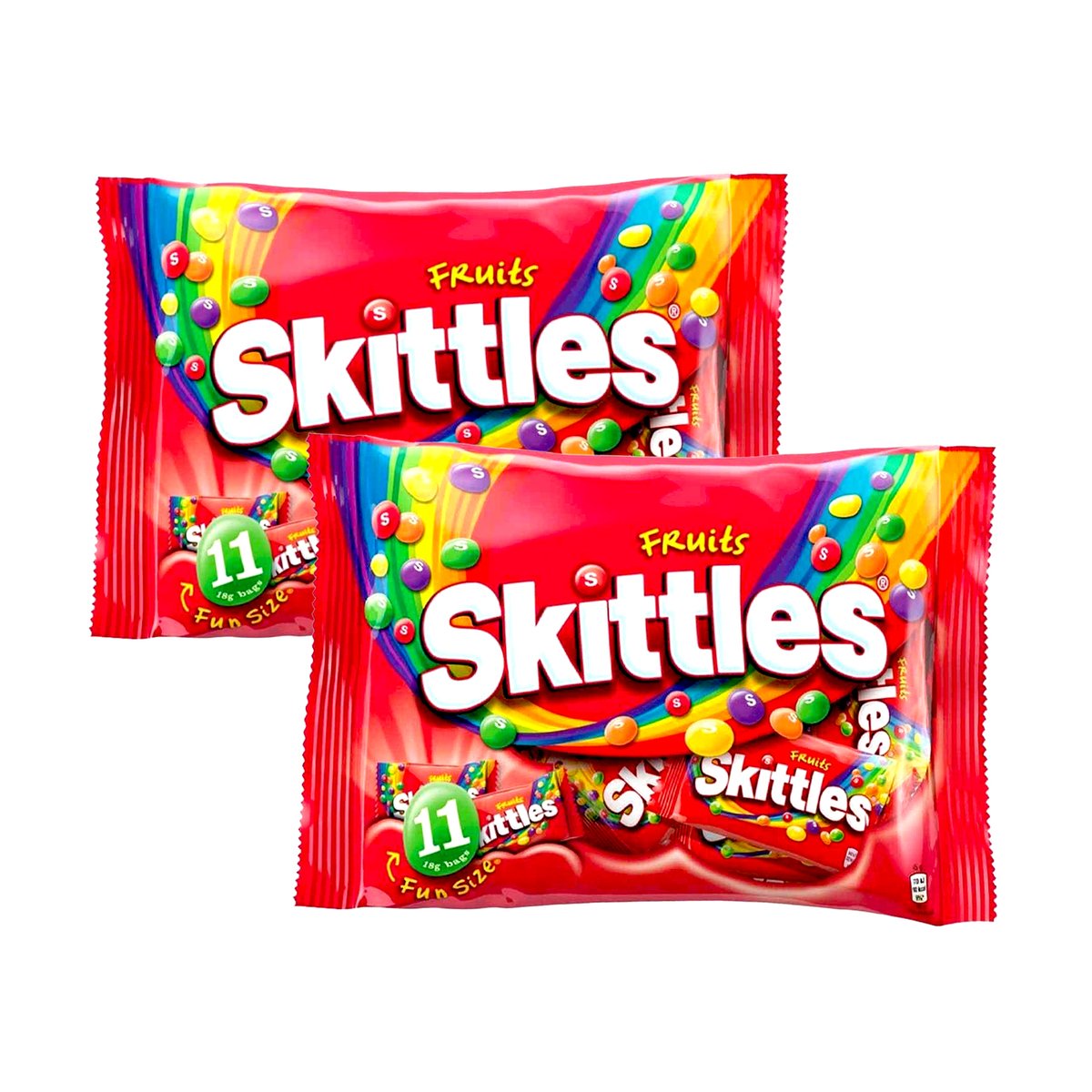 Skittles Fruits Value Pack 2 x 198 g