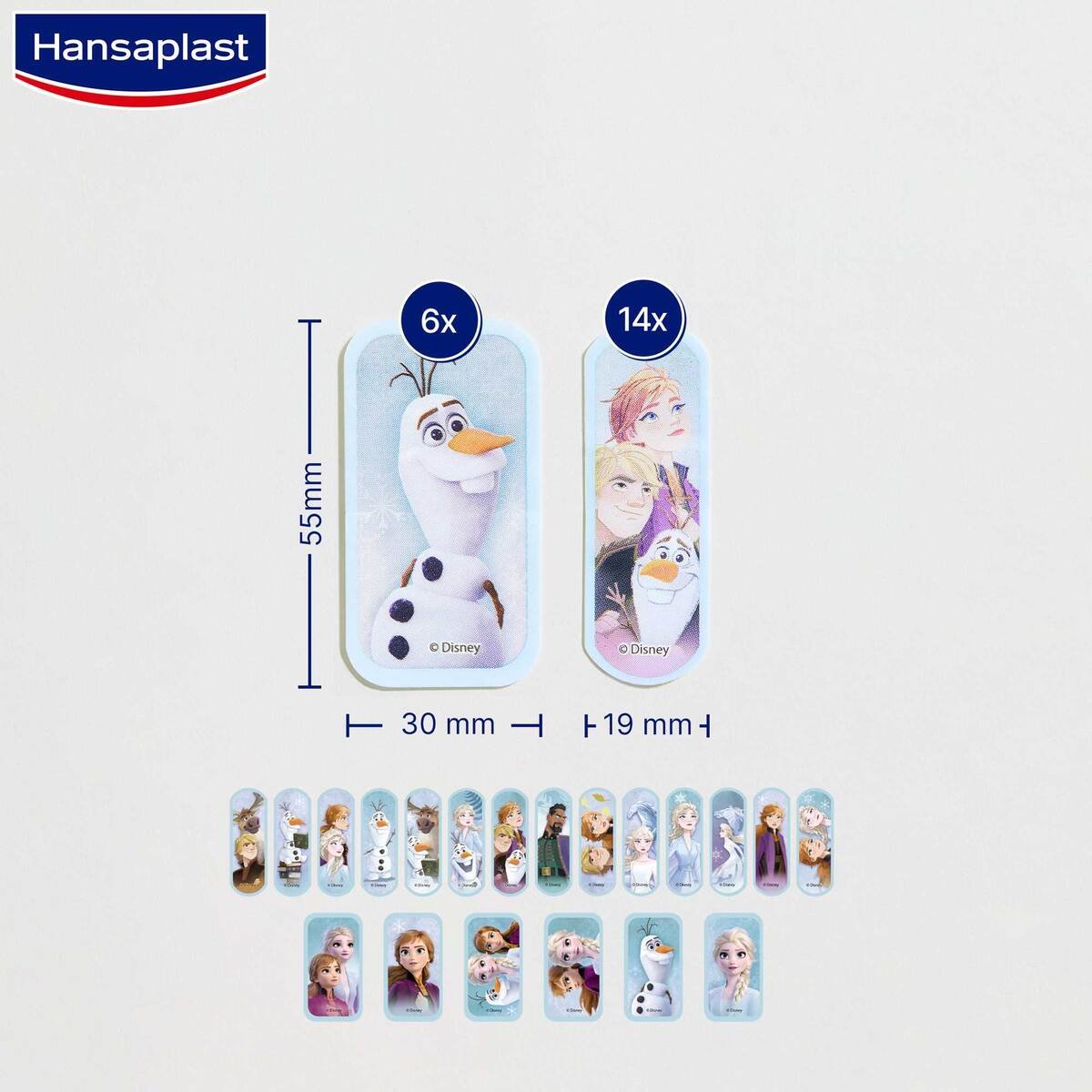 Hansaplast Kids Plasters Disney Frozen 20 pcs