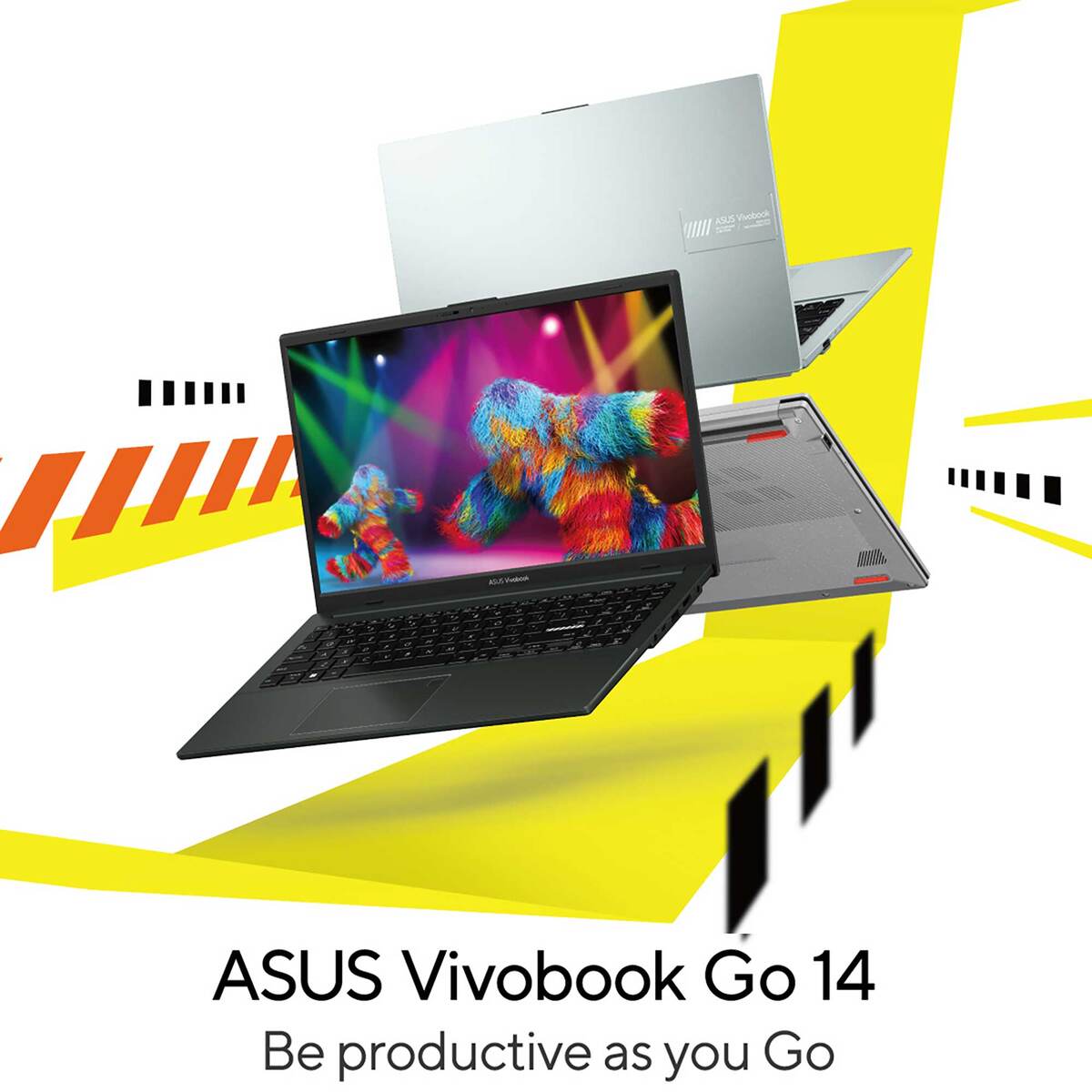 ASUS Vivobook Go 14 Notebook, AMD Ryzen 5 7520U Processor, 8 GB RAM 512 GB SSD, Black, E1404FA-NK185W