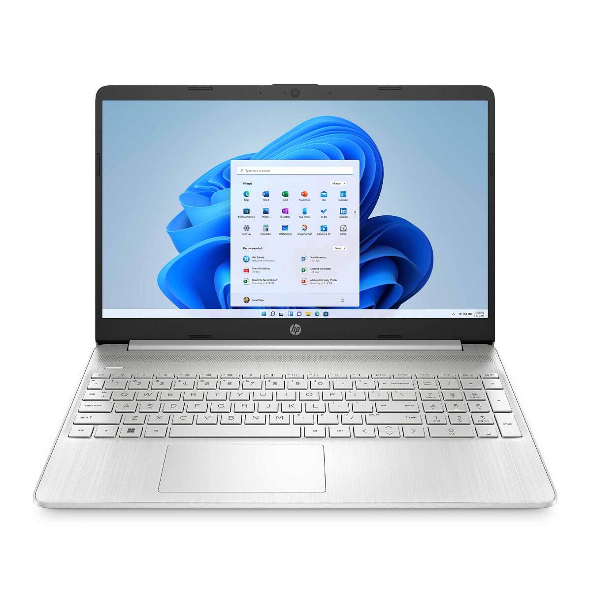 HP Notebook 15s-FQ5108NE,Intel Core i3,15.6" FHD,4GB RAM,256GB SSD,Intel UHD Graphics,Windows 11