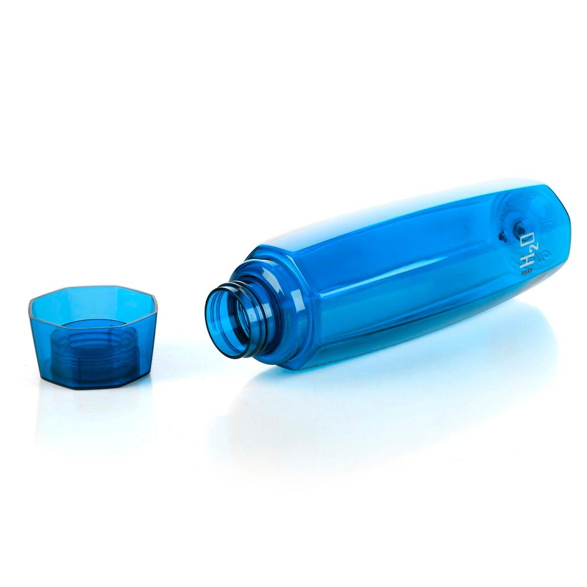 Cello H2O Octa Plastic Water Bottle, 1 L, Blue, Octav1000