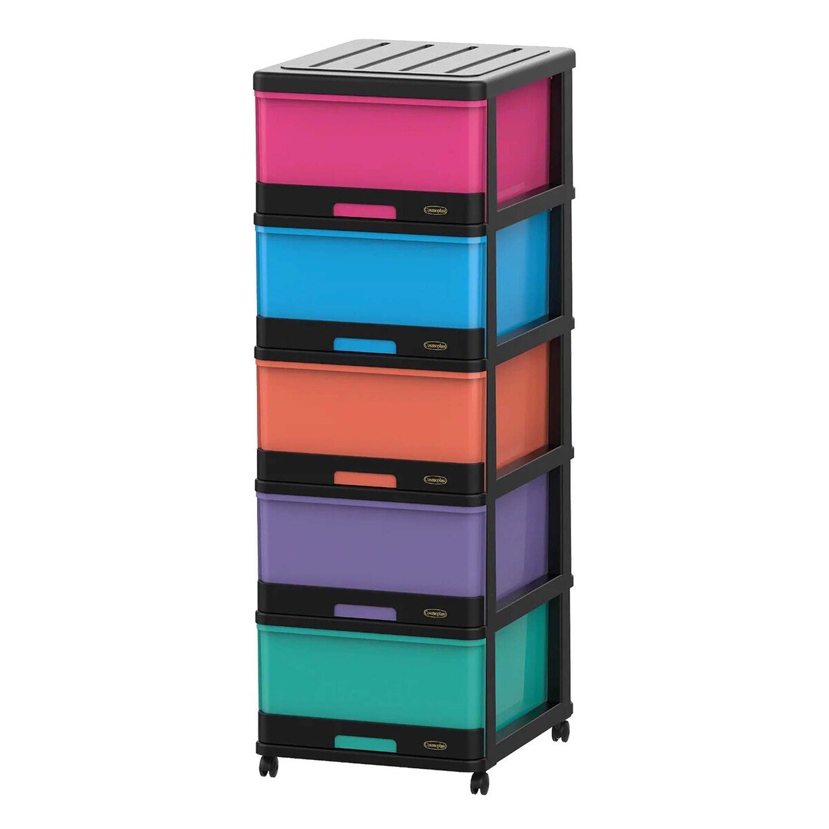 Cosmoplast Storage Cabinet 5Layer Drawer Assorted Color